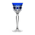 Val Saint Lambert Riquewihr Blue Small Wine Glass
