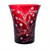 Christian Dior Ruby Red Vase 9.1 in