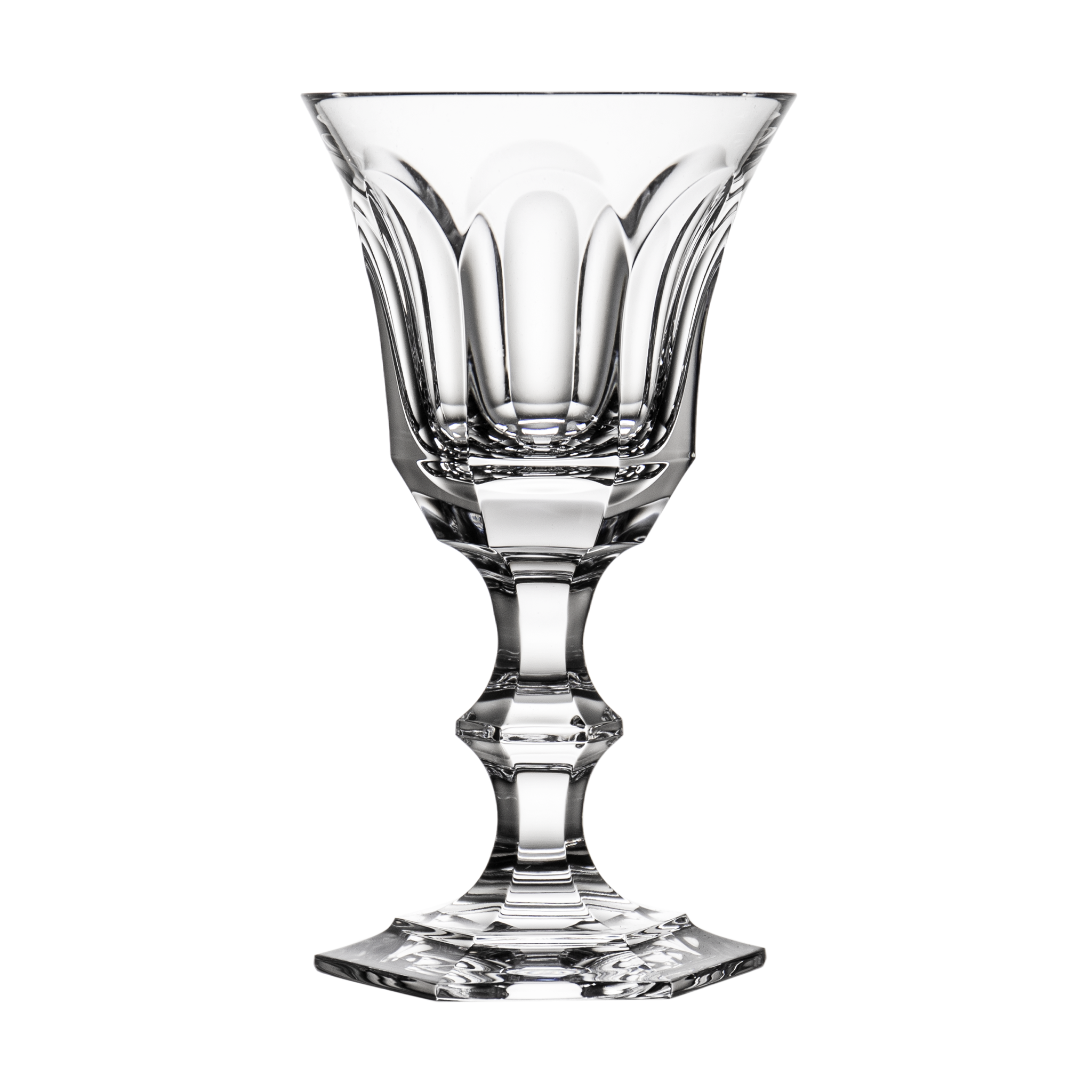Val Saint Lmbert アンティーク酒杯GR　カメイガラス Val Saint Lambert Metternich小酒杯- Ajka Crystal