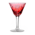 William Yeoward - Jenkins Alexis Golden Red Martini Glass