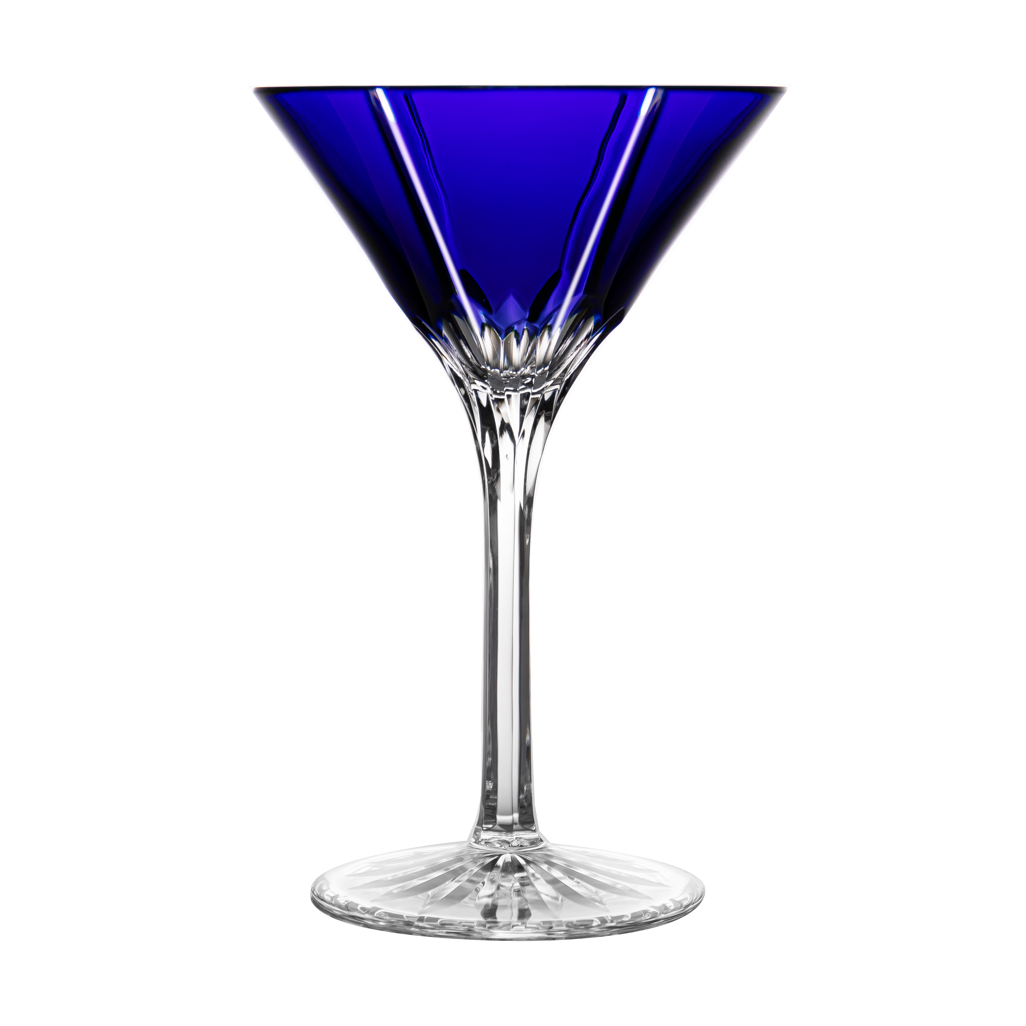 Castille Blue Martini Glass 1st Edition