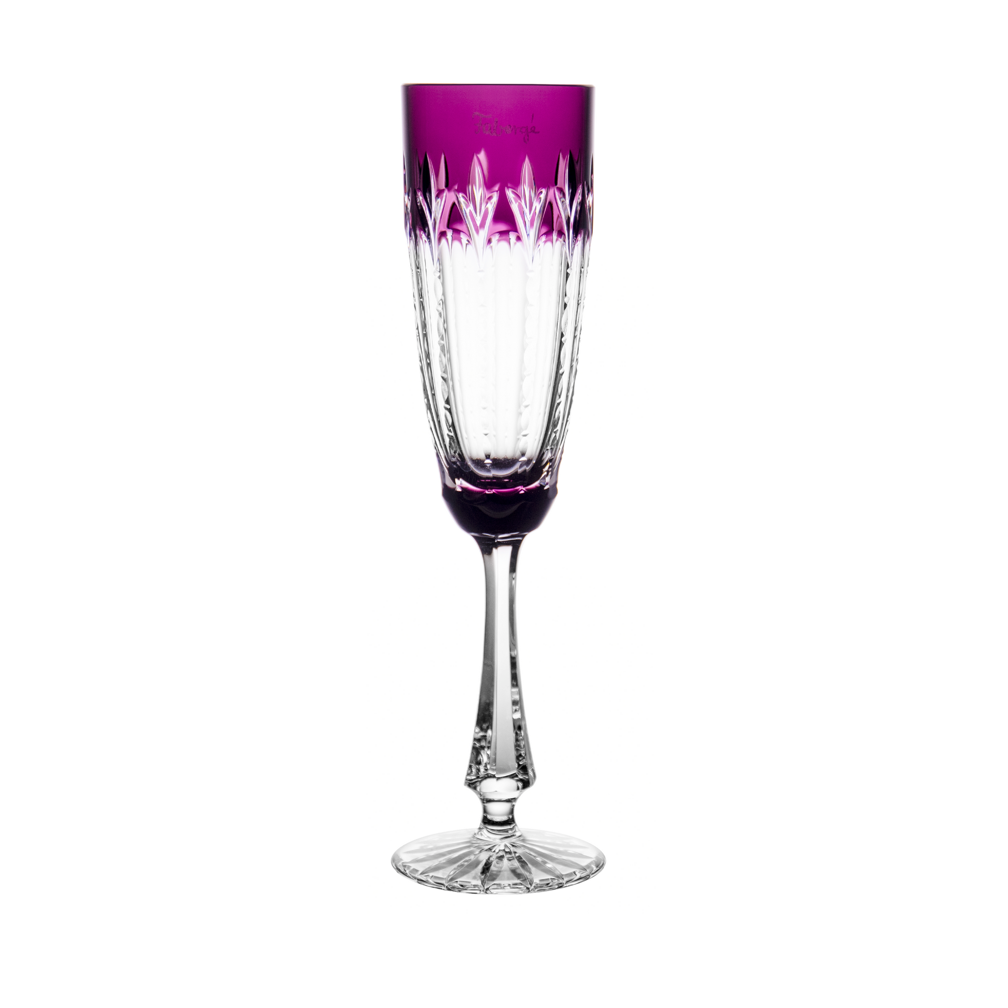 Fabergé Grand Palais Purple Champagne Flute