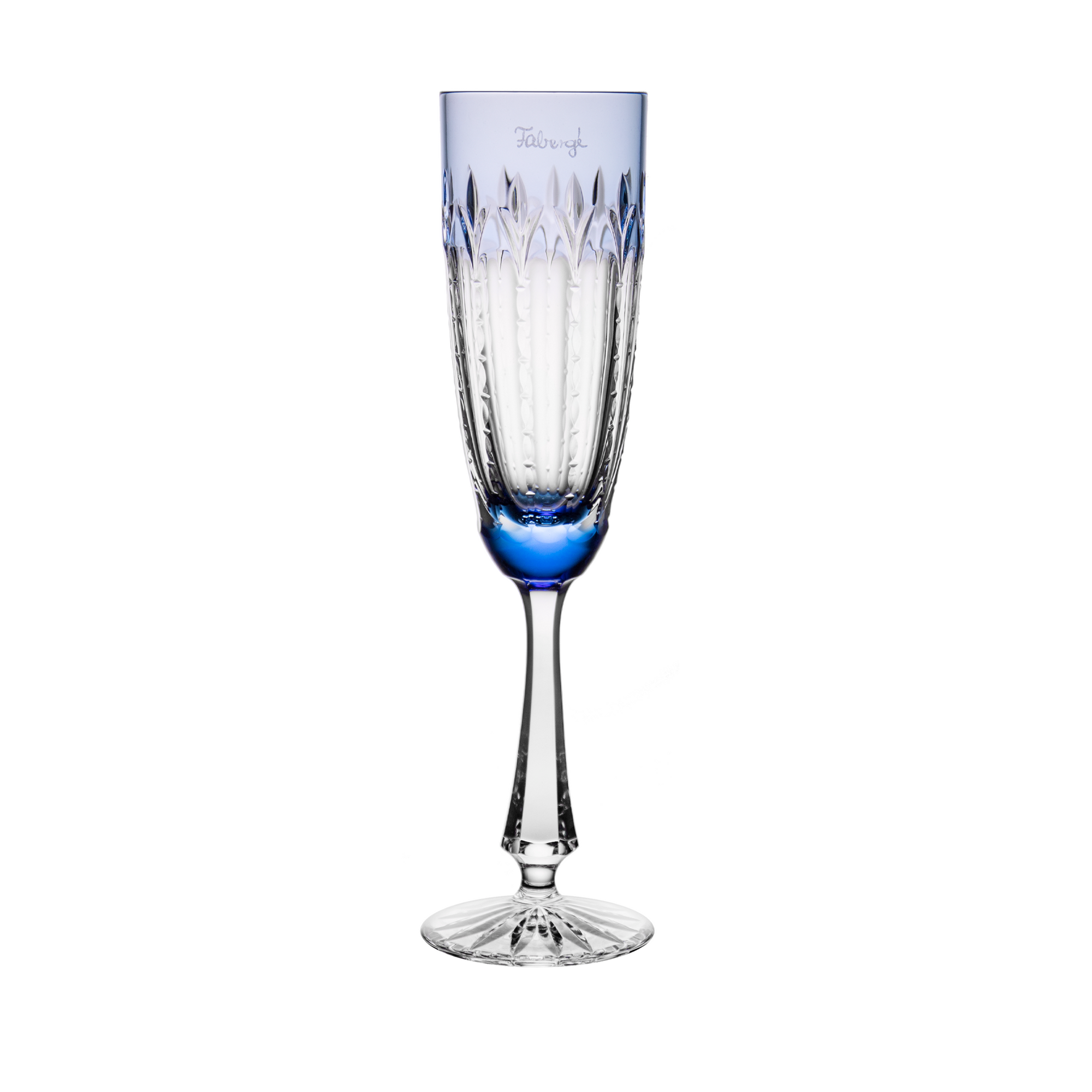 Fabergé Grand Palais Light Blue Champagne Flute