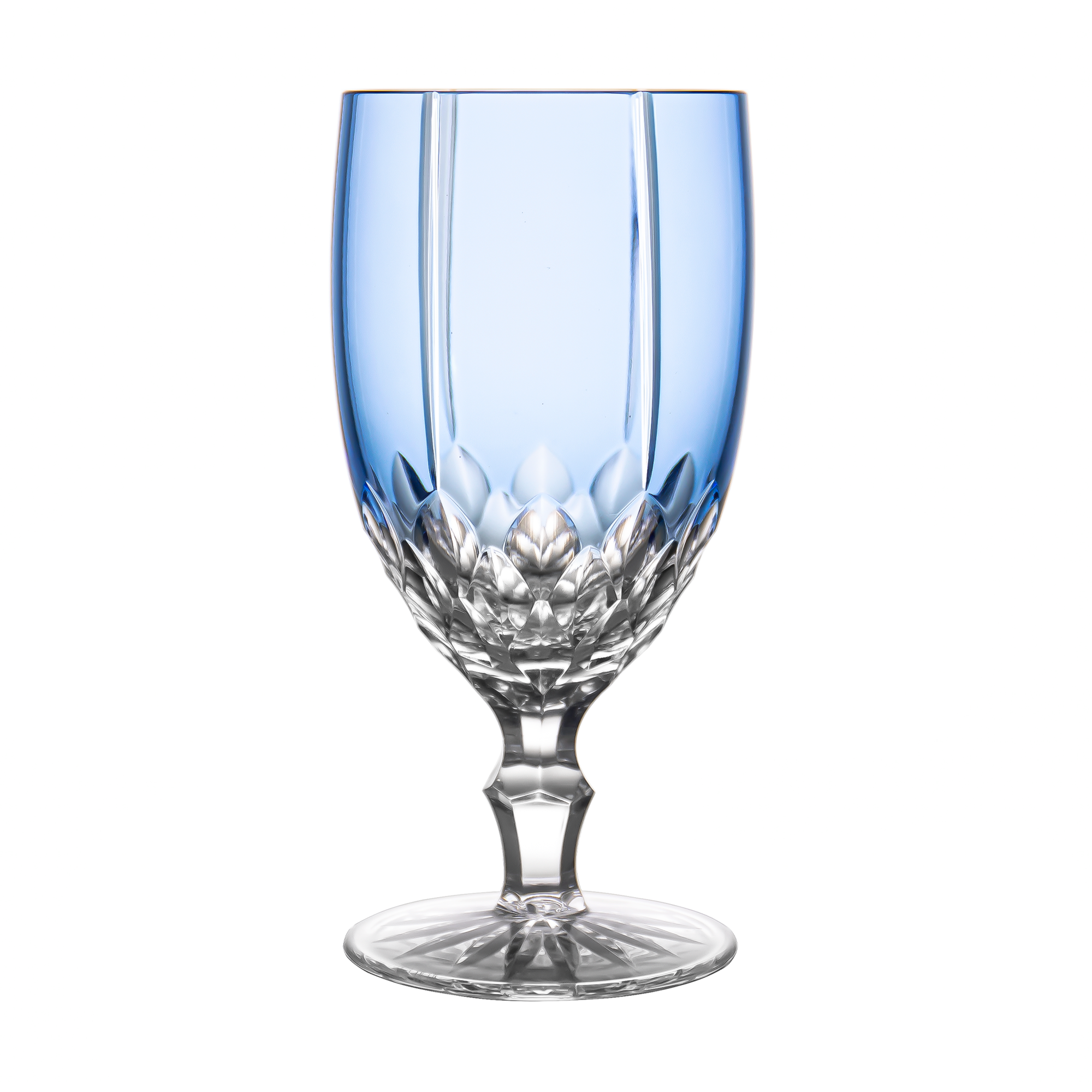 Castille Light Blue Iced Beverage Goblet 1st Edition