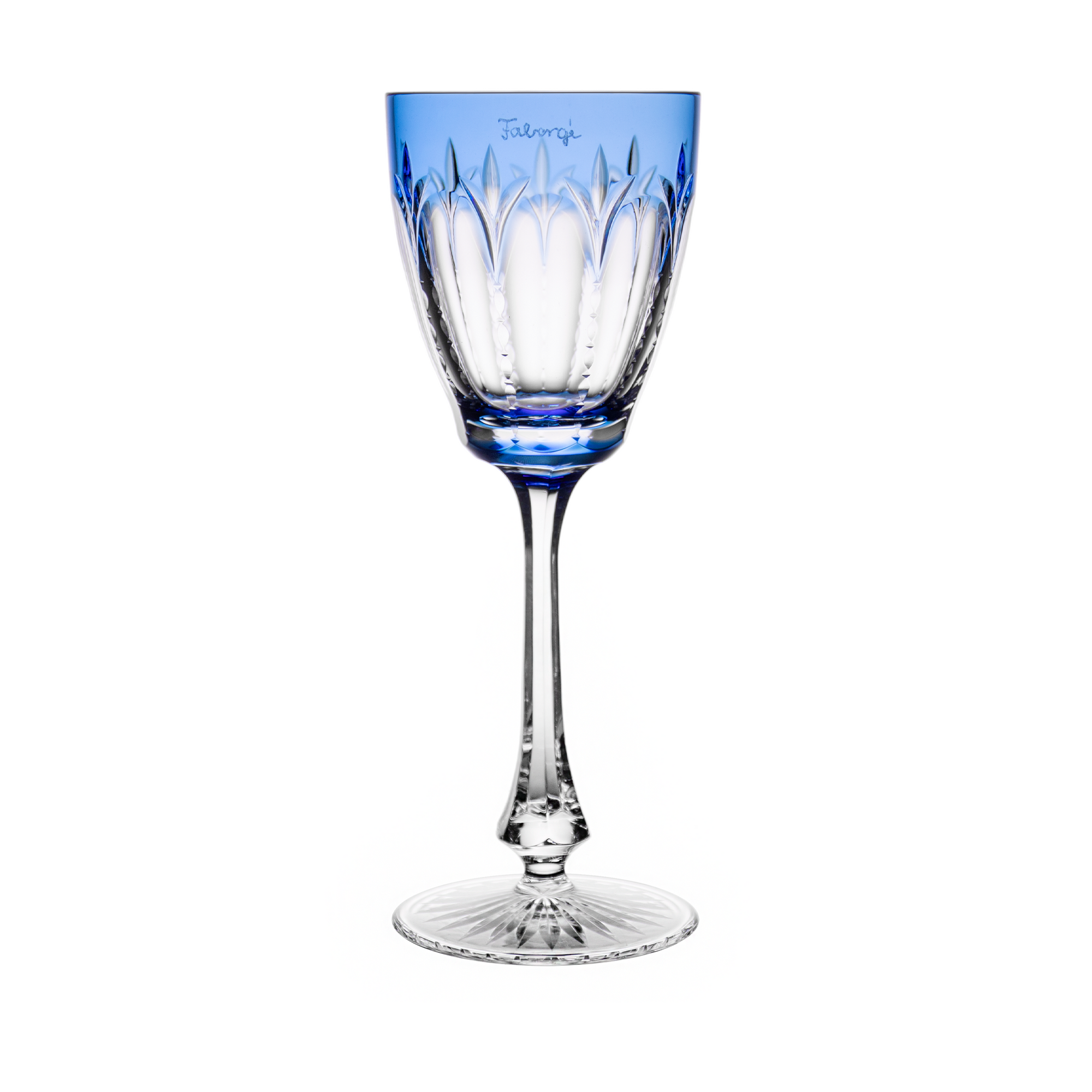 Fabergé Grand Palais Light Blue Water Goblet