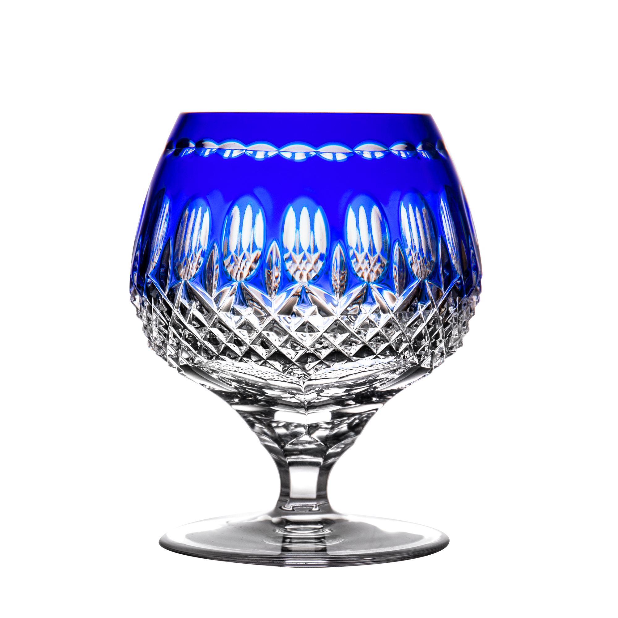Majesty Blue Brandy Glass