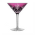 Fabergé Odessa Purple Martini Glass