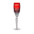 Waterford Clarendon Ruby Red Champagne Flute