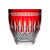 Waterford Clarendon Ruby Red Ice Bucket 7.1 in
