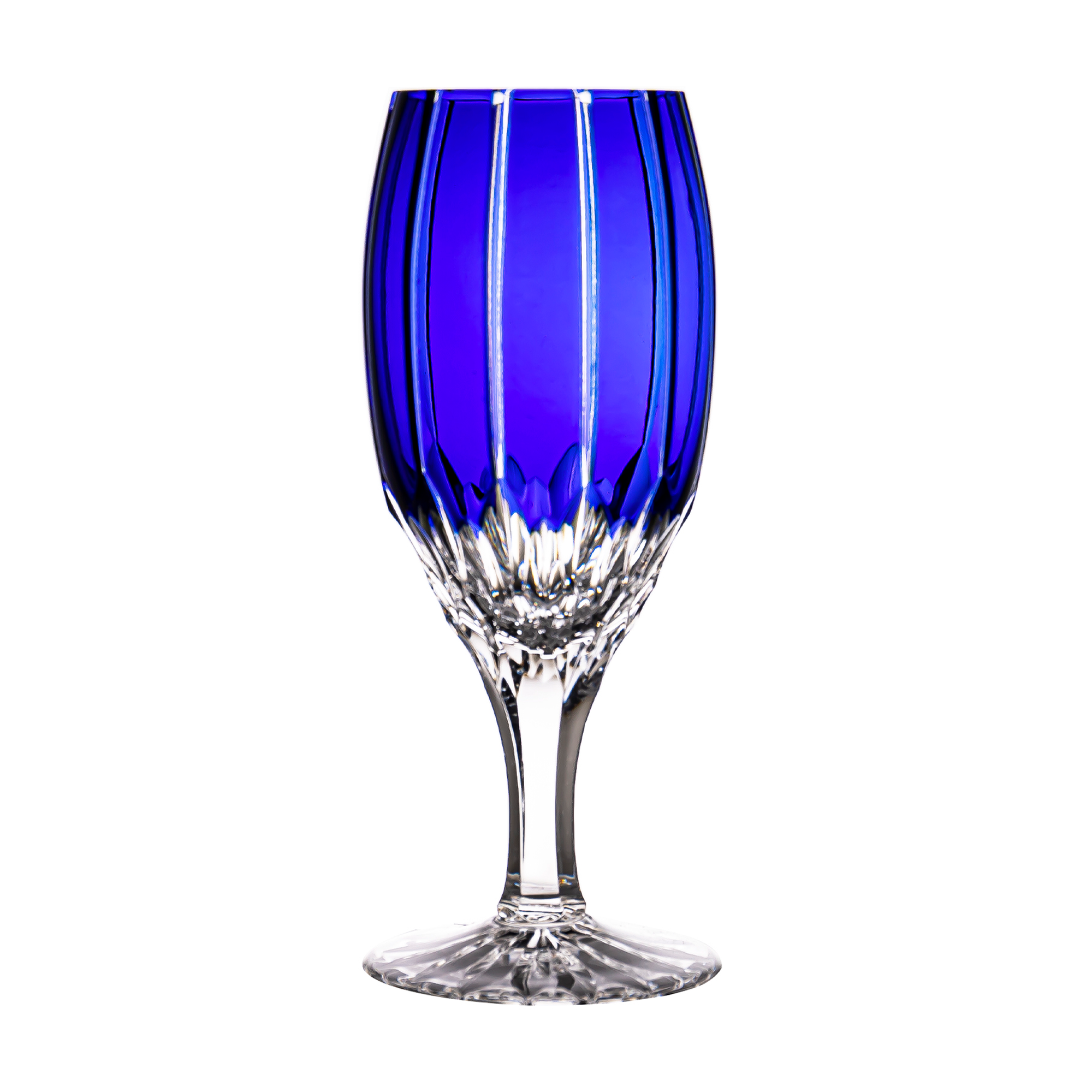 Castille Blue Iced Beverage Goblet 2nd Edition