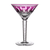 Majesty Purple Martini Glass