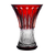 Fabergé Xenia Ruby Red Vase 8.1 in