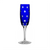 Fabergé Galaxie Blue Champagne Flute