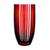 Adagio Ruby Red Vase 11.8 in