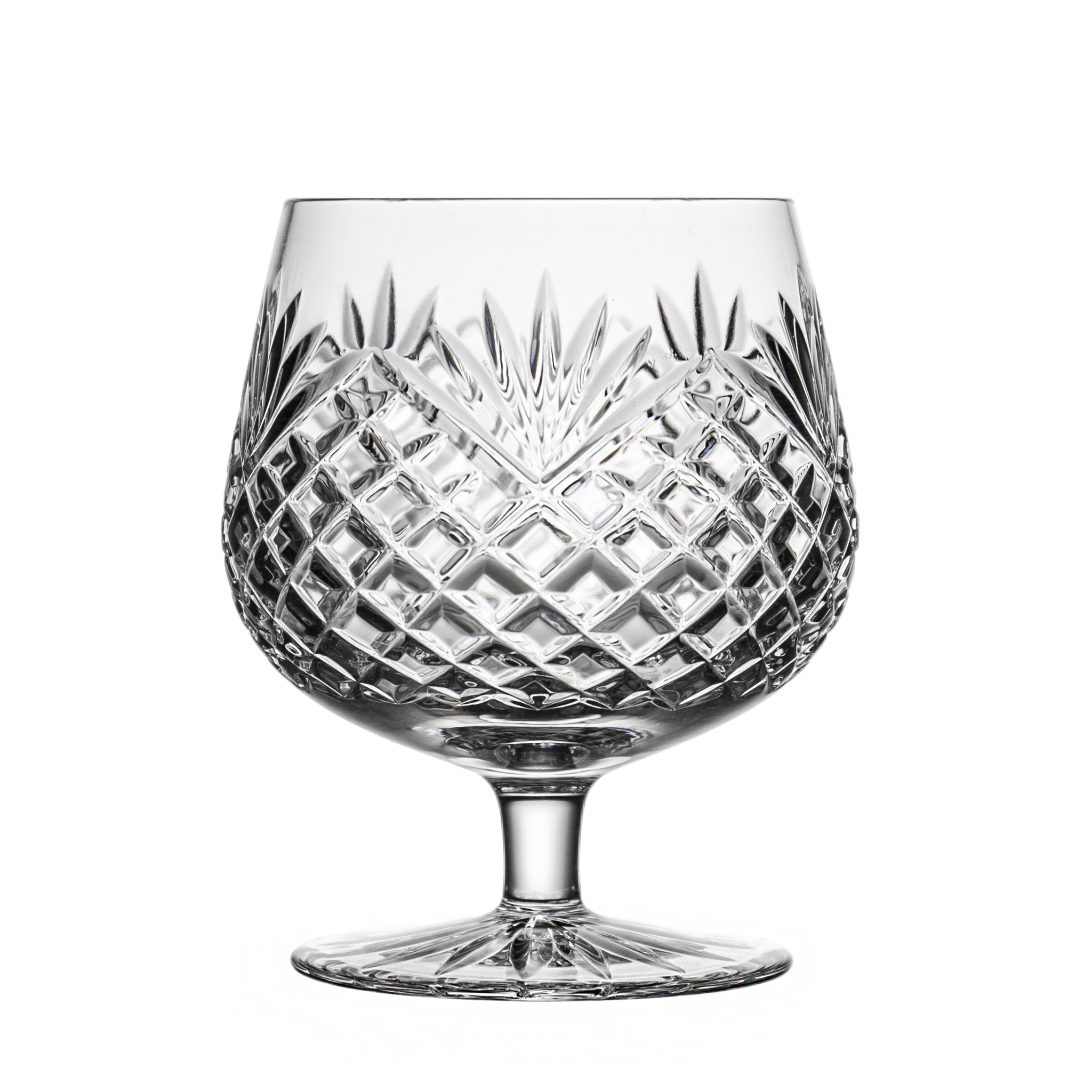 Birks Crystal Old England Brandy Glass - Ajka Crystal
