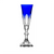 Cristal de Paris Eminence Blue Champagne Flute