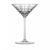 Tiffany Plaid Martini Glass