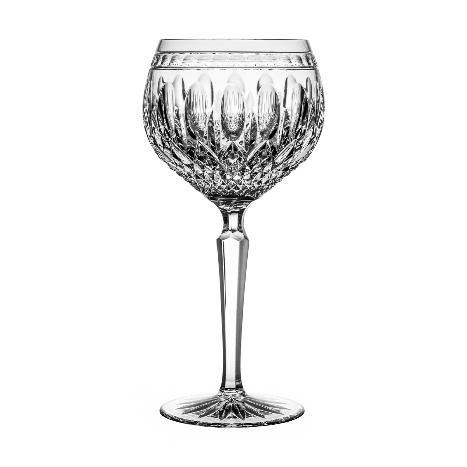 Waterford Clarendon Ruby Red Small Wine Glass - Ajka Crystal