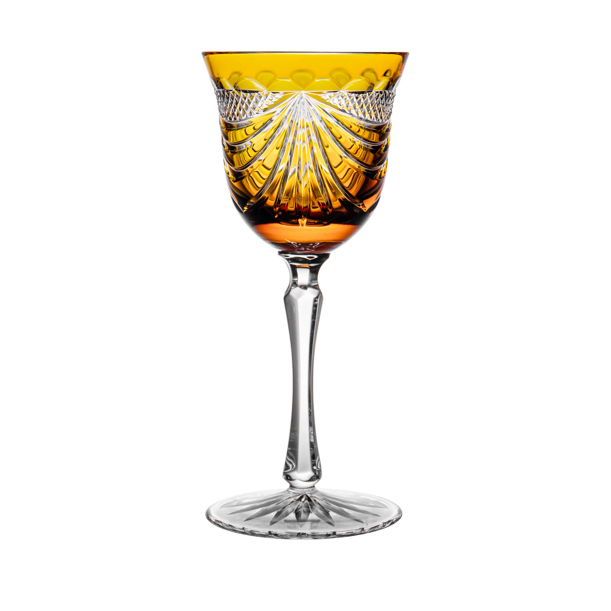 Cristal de Paris Gerard Golden Small Wine Glass