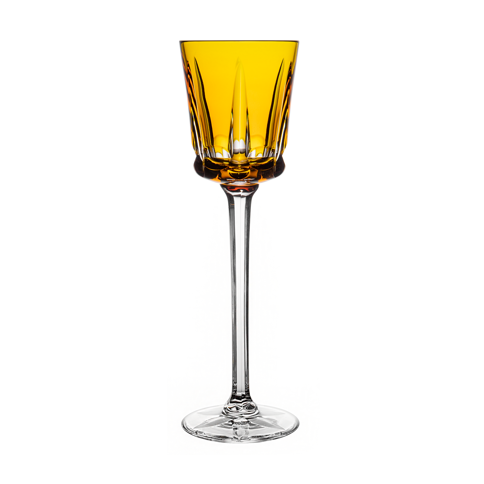 Cristal de Sèvres Segovie T298 Golden Small Wine 9.6in