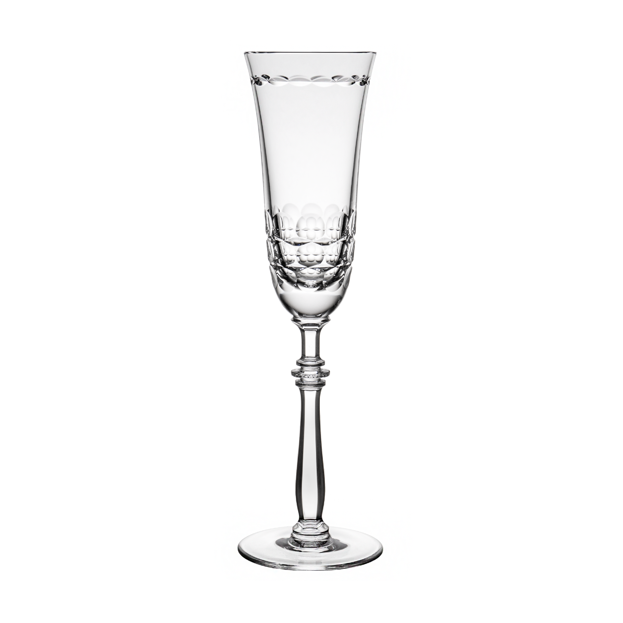 Birks Crystal Chloe Champagne Flute