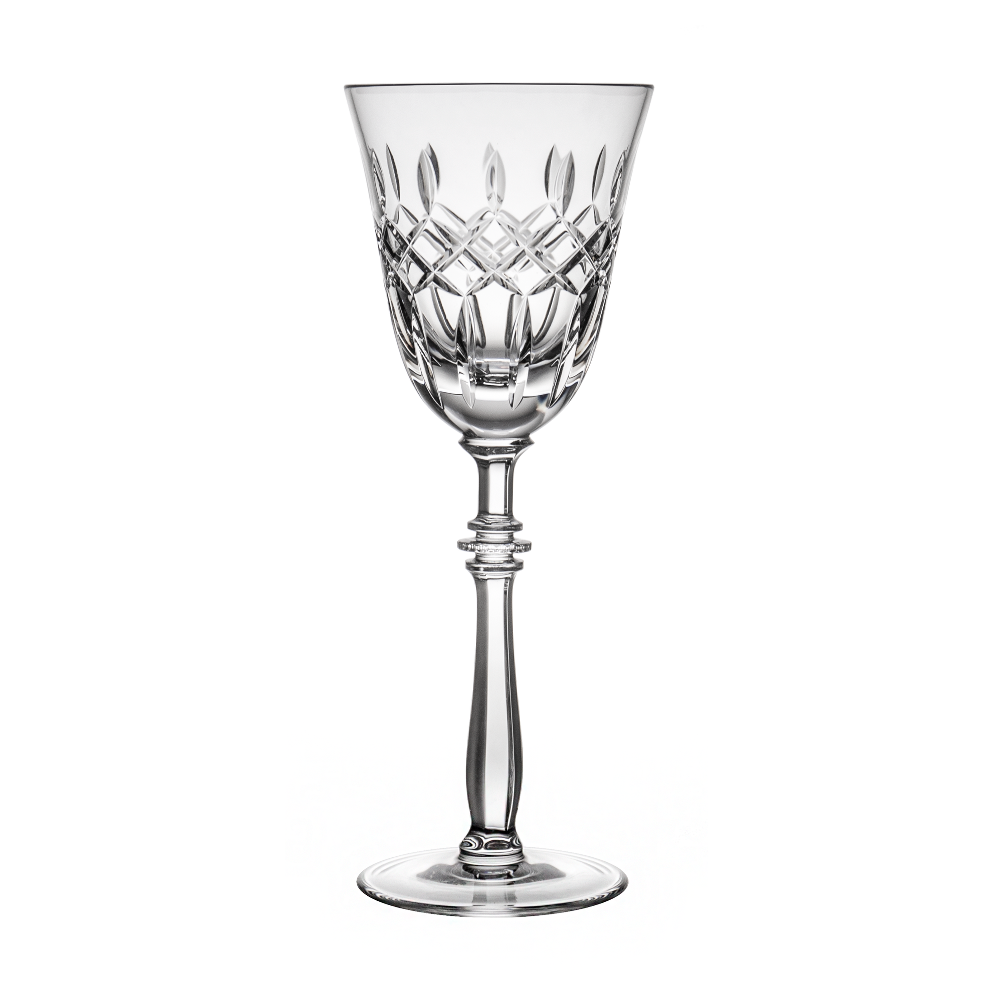 Fabergé Na Zdorovye Ruby Red Martini Glass - Ajka Crystal