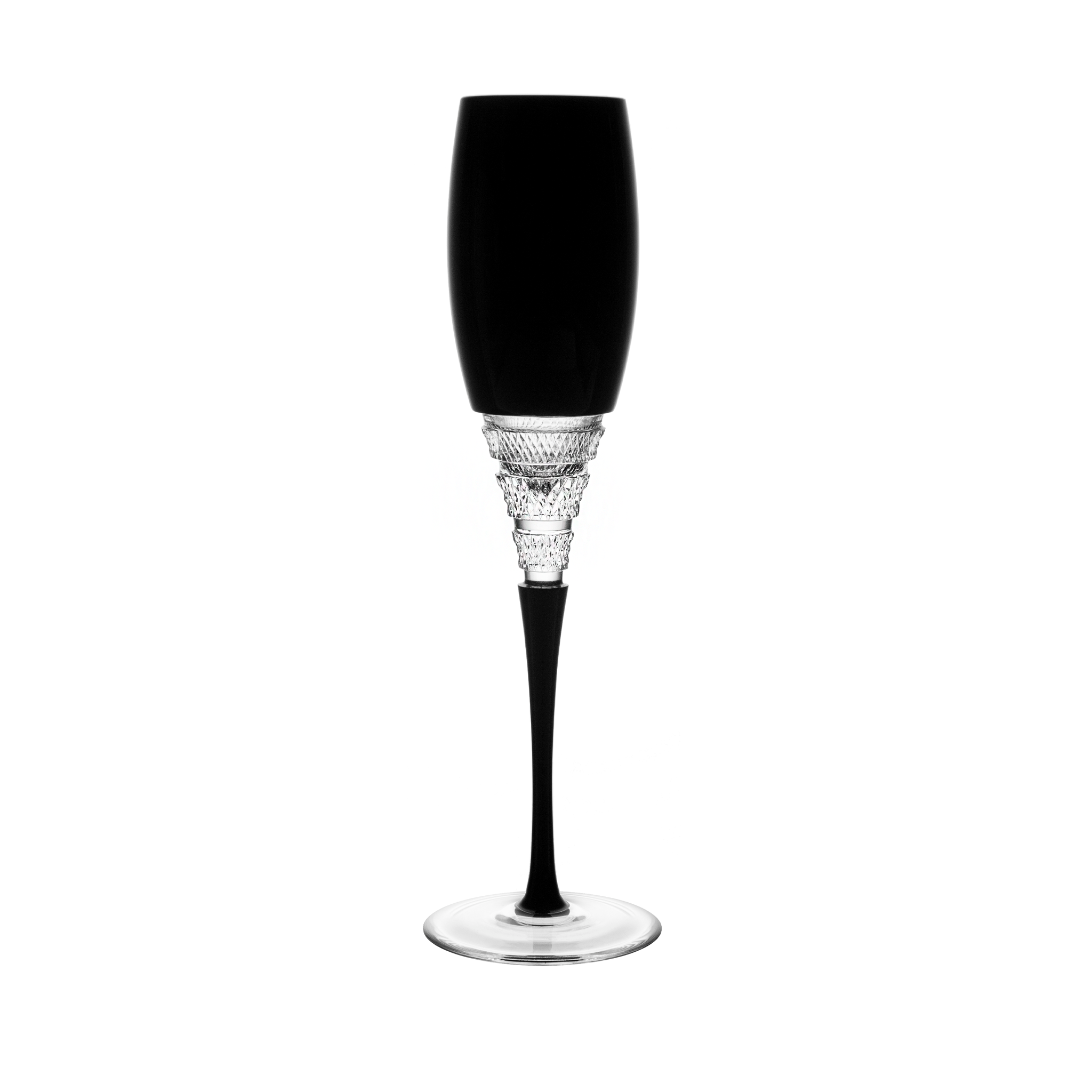 John Rocha at Waterford ris Black Champagne Flute