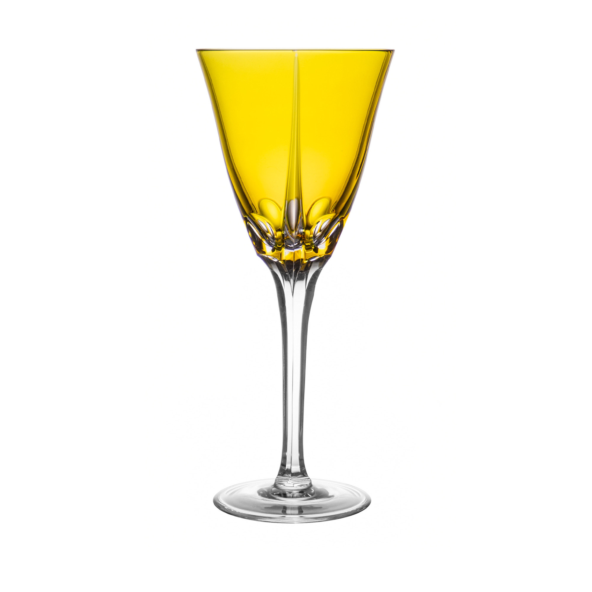 Birks Crystal California Golden Water Goblet
