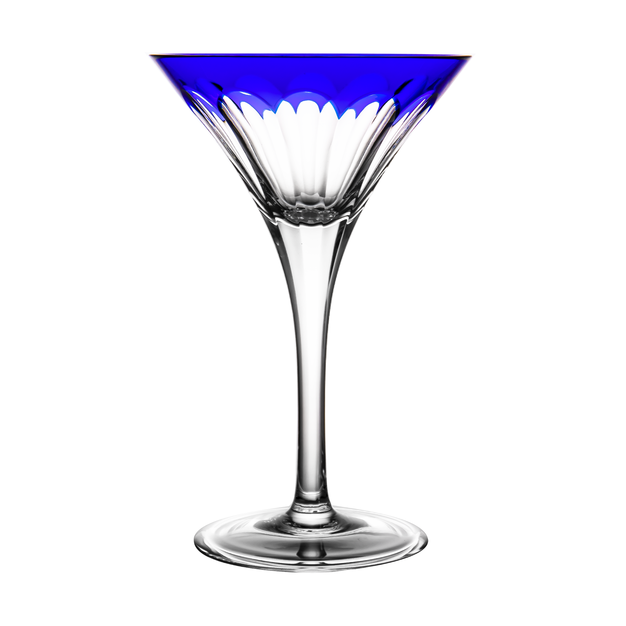 Fabergé Grand Duke Blue Martini Glass
