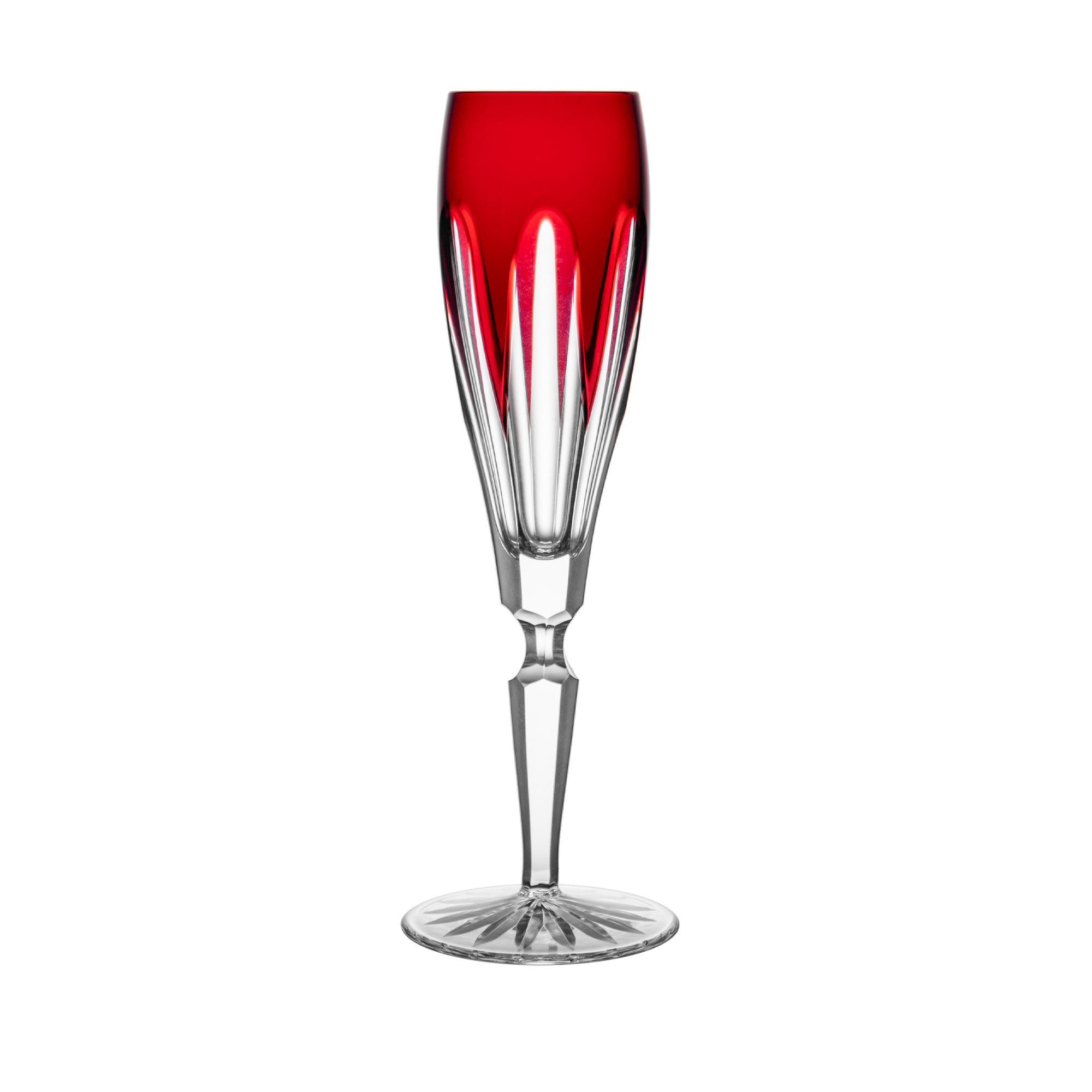 Fabergé Lausanne Ruby Red Champagne Flute 2nd Edition