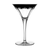 Fabergé Grand Duke Black Martini Glass
