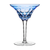 Waterford Simply Pastel Light Blue Martini Glass