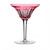 Waterford Simply Pastel Golden Red Martini Glass