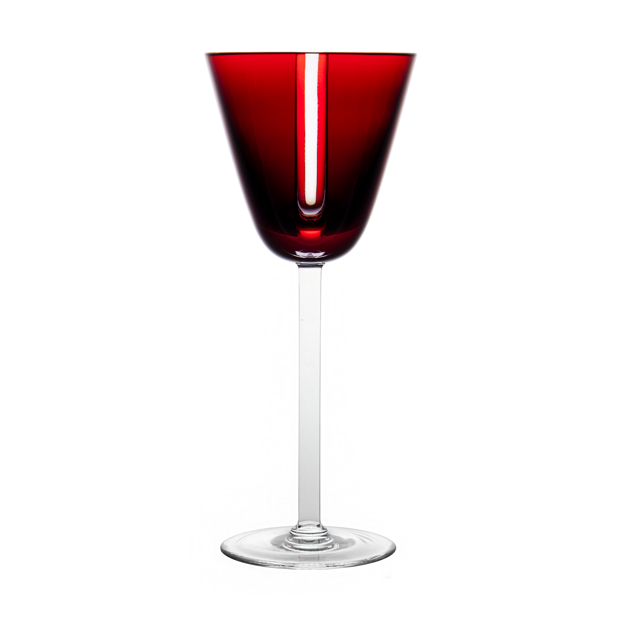 Richard Ginori Oceano Ruby Red Water Goblet