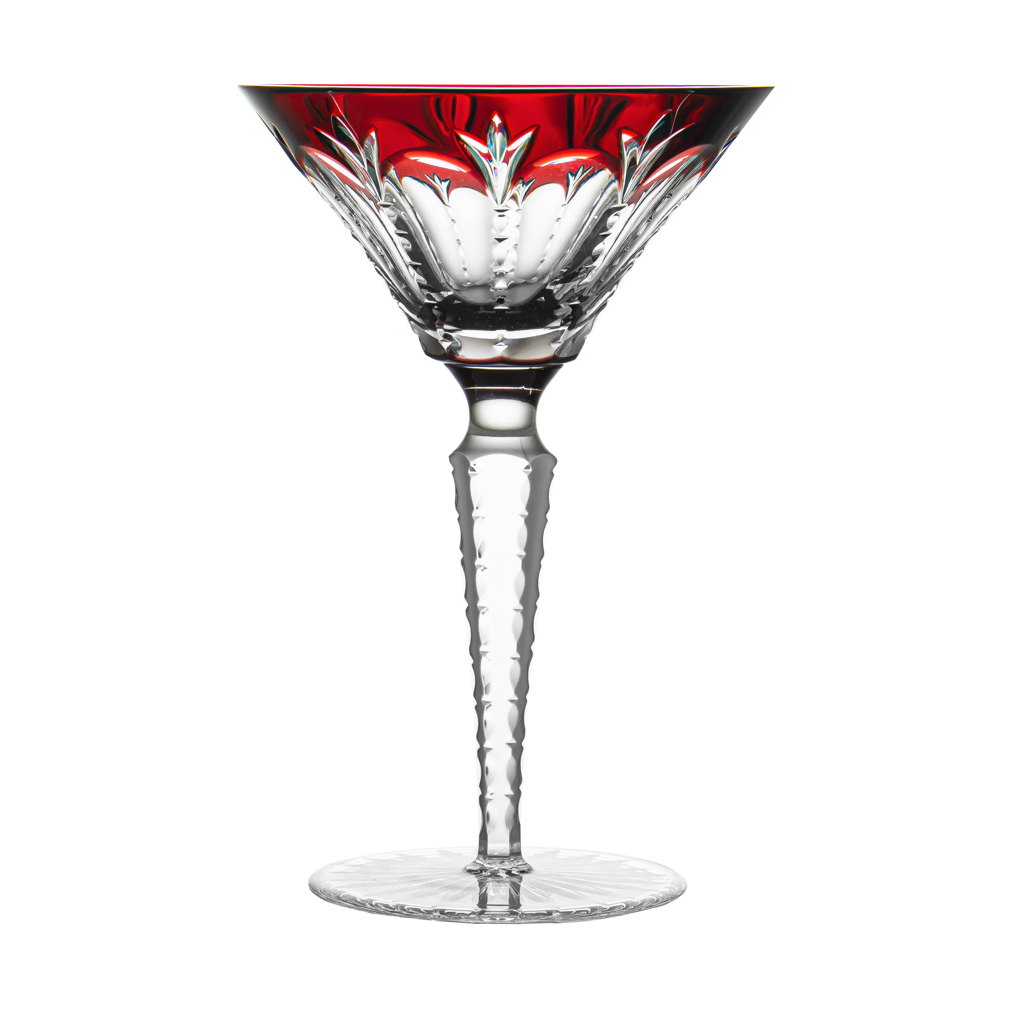 Fabergé Grand Palais Ruby Red Martini Glass
