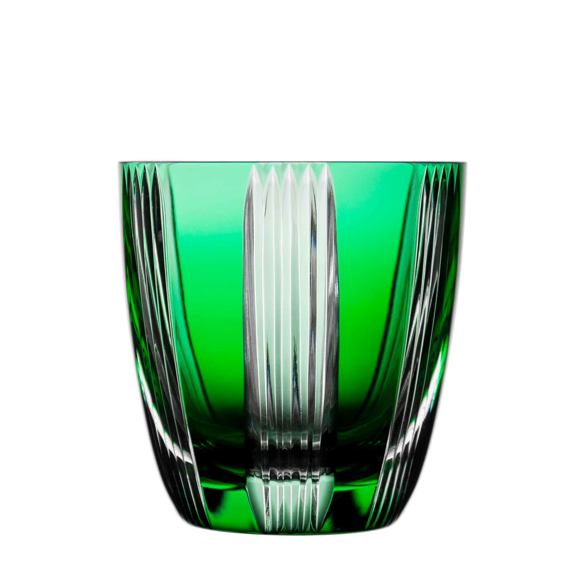 Birks Crystal Alex Green Old Fashioned Ajka Crystal