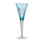 Waterford Snow Crystals Turquoise Champagne Flute