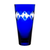 Birks Crystal Diamond Blue Vase 11.8 in