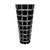 Fabergé Metropolitan Black Vase 11.1 in