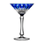 Fabergé Xenia Blue Martini Glass
