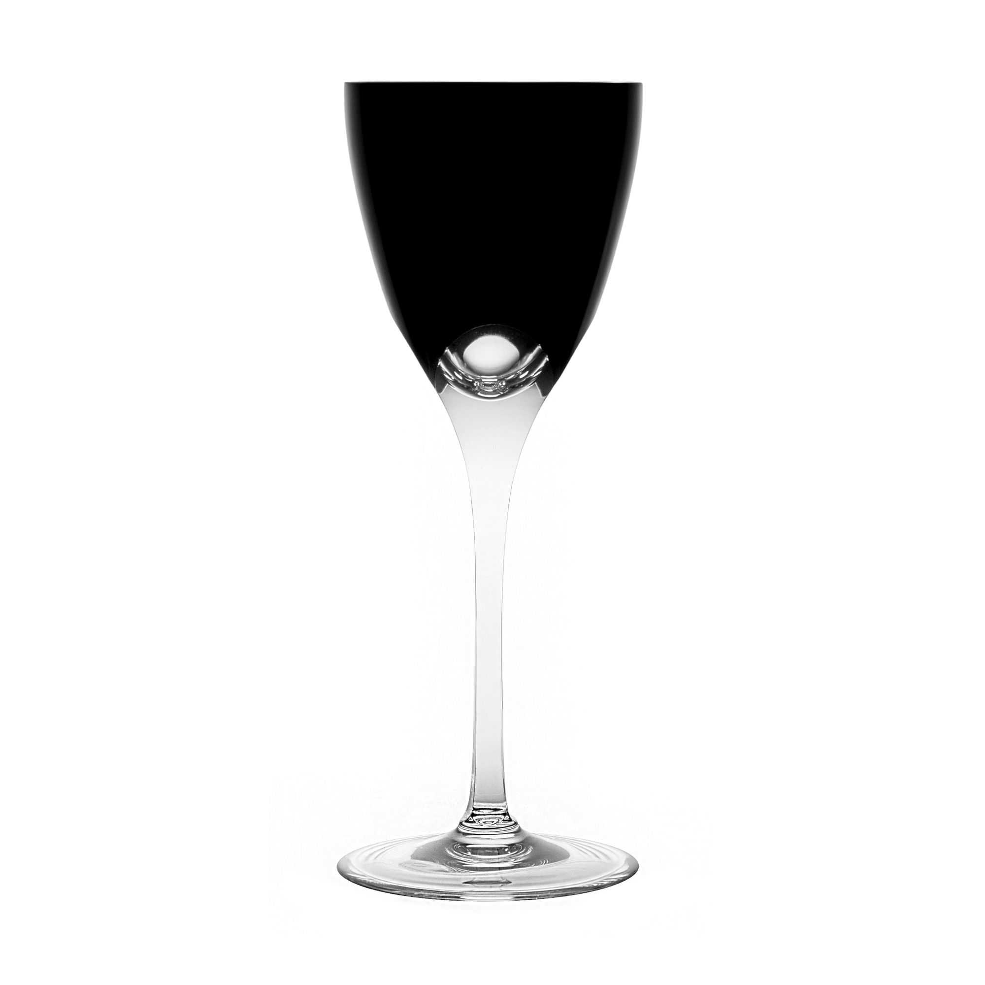 Richard Ginori Petalo Black Large Wine Glass