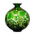 Christian Dior Double Cased Green Vase 6.3 in