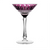 Fabergé Xenia Purple Martini Glass