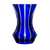 Fabergé Paralelle Blue Vase 7.9 in