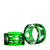 Birks Crystal Stella Green Napkin Ring Set of 2