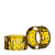 Birks Crystal Charlotte Golden Napkin Ring Set of 2