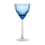 Birks Crystal Paris Light Blue Large Wine Glass