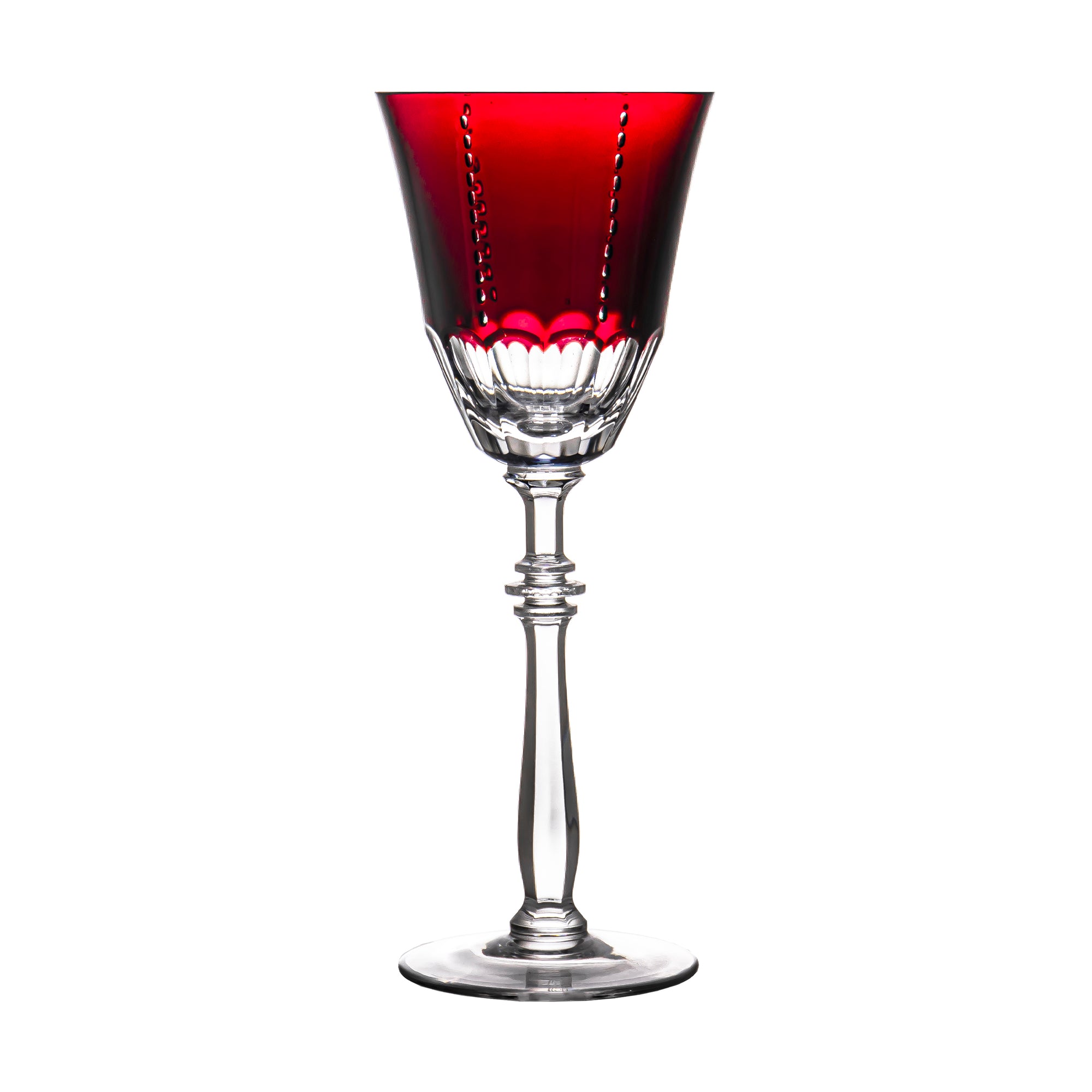 Fabergé Bristol Ruby Large Wine Glass 1st Edition