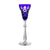 Cristal de Paris Impérial Blue Large Wine Glass 11.4in