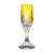 Cristal de Paris Avoriaz Golden Champagne Flute